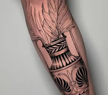 Tatuaje botánico la serena